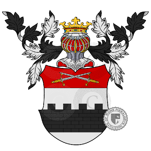 Coat of arms of family Mittelstädt, Mittelstaedt, Mittelstadt