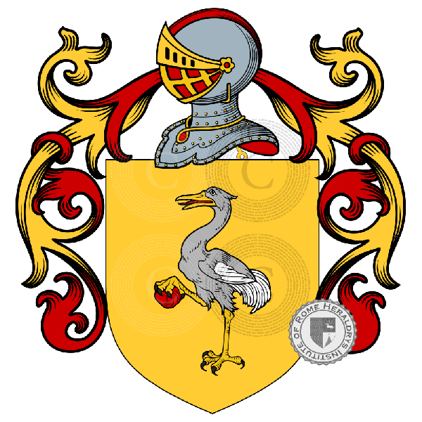 Coat of arms of family Cabiddu