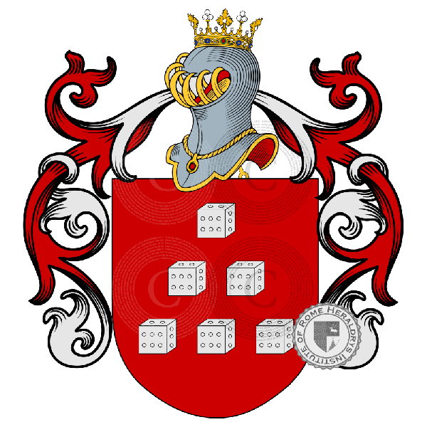 Wappen der Familie Fasan   ref: 885591