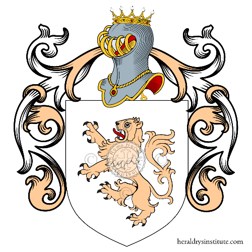 Coat of arms of family Frediani