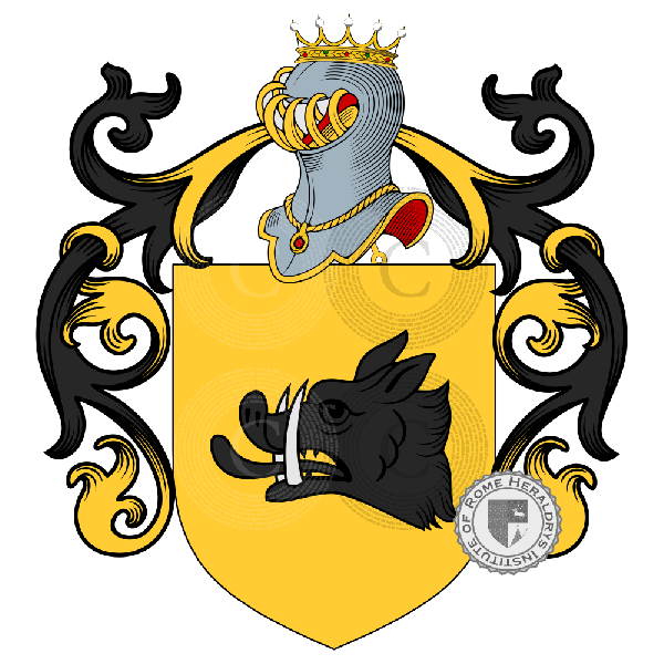 Wappen der Familie Giunta Bindi, Di Giunta, Bindi