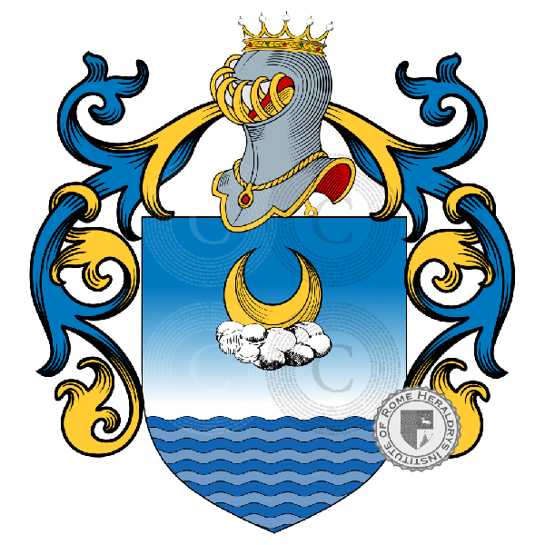 Coat of arms of family Gangini, Cangini