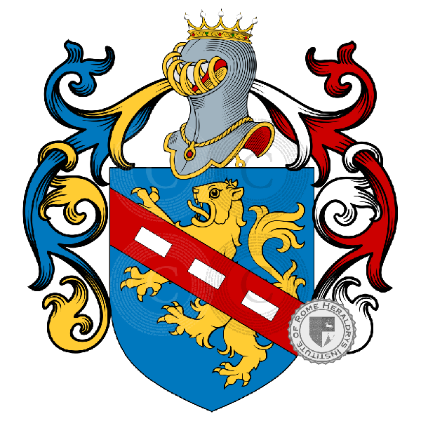 Coat of arms of family Savigne