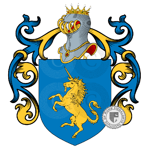 Coat of arms of family Contrucci