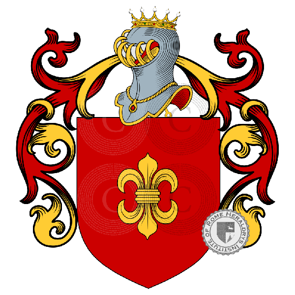 Coat of arms of family Minichini