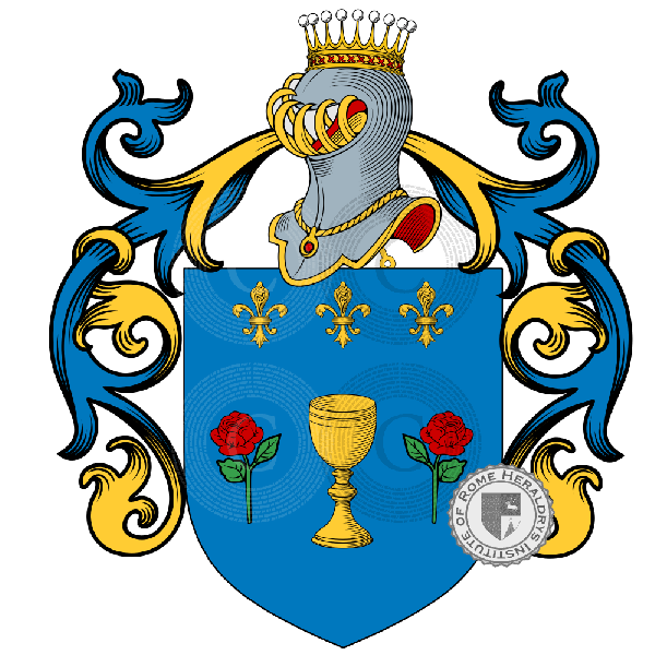 Coat of arms of family Coppola