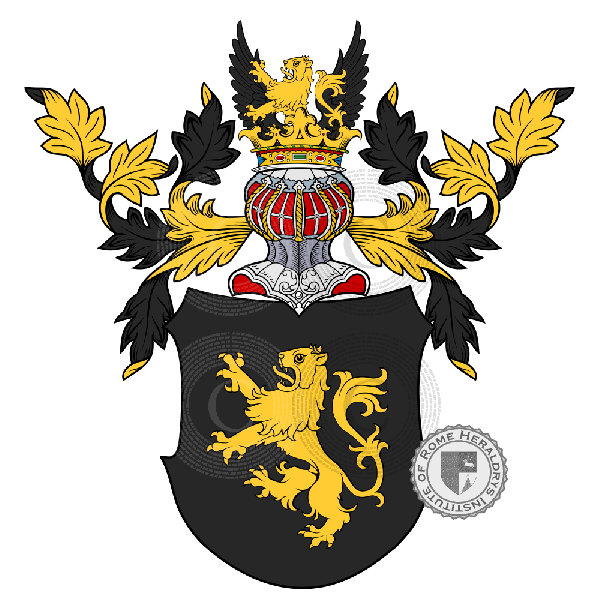 Coat of arms of family Keck   ref: 885843