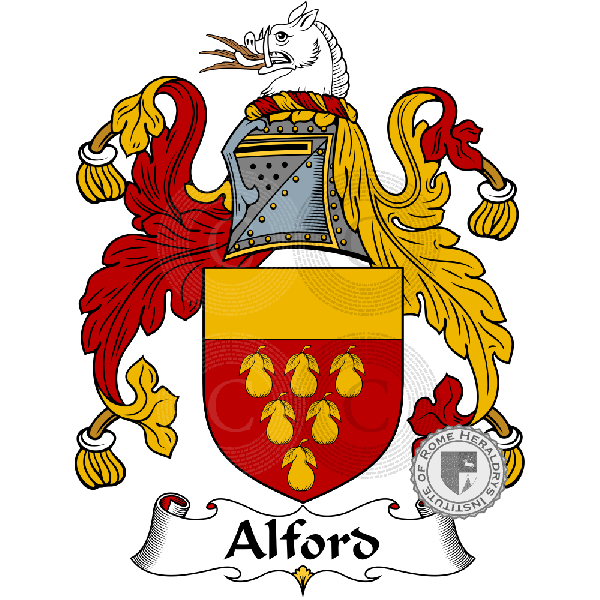 Coat of arms of family Alford