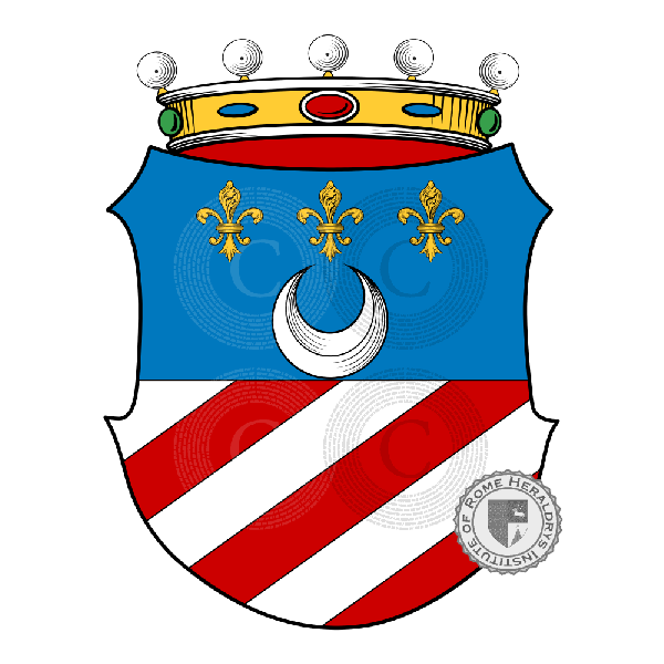 Coat of arms of family Giovannini, Degiovannini, De Giovannini, Giovanini