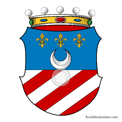 Escudo de la familia Giovannini, Degiovannini, De Giovannini, Giovanini