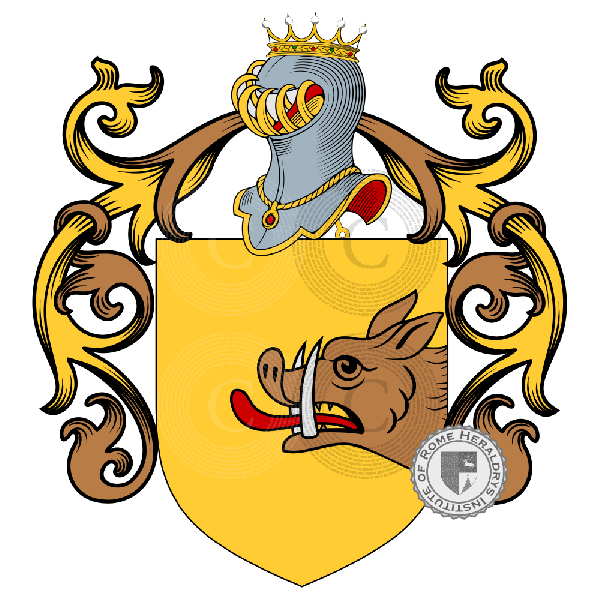 Wappen der Familie Baggi