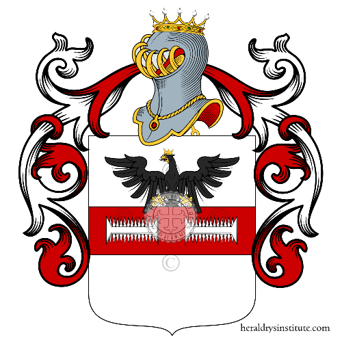 Escudo de la familia Petenari, Pettinari