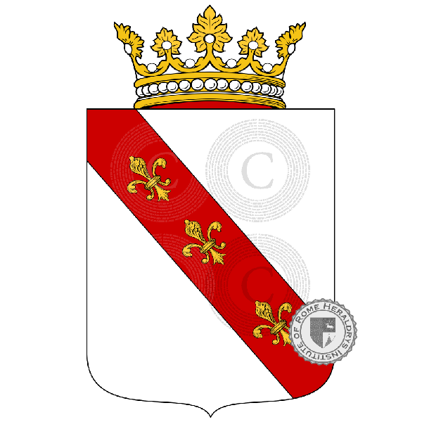 Wappen der Familie Capano, Capani