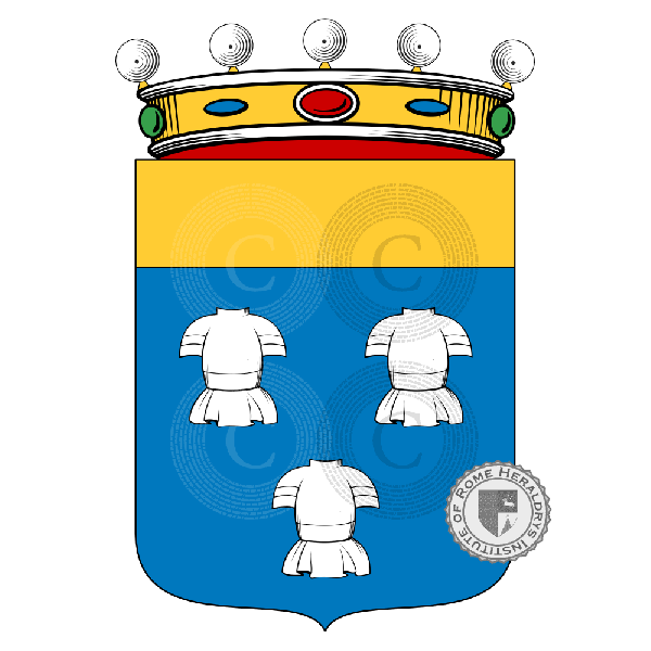 Coat of arms of family Pagnani