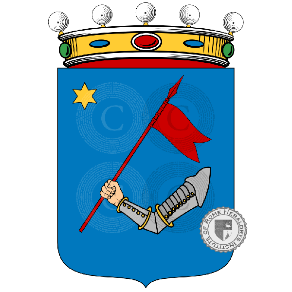 Wappen der Familie Francalanci