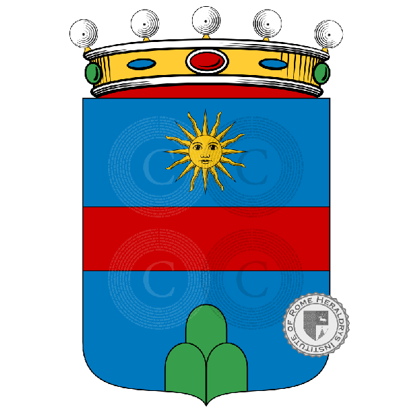 Coat of arms of family Tondolo