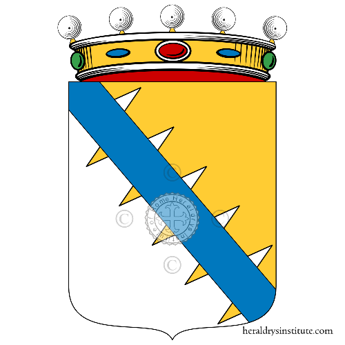 Escudo de la familia Clavaresa, Clavarezza