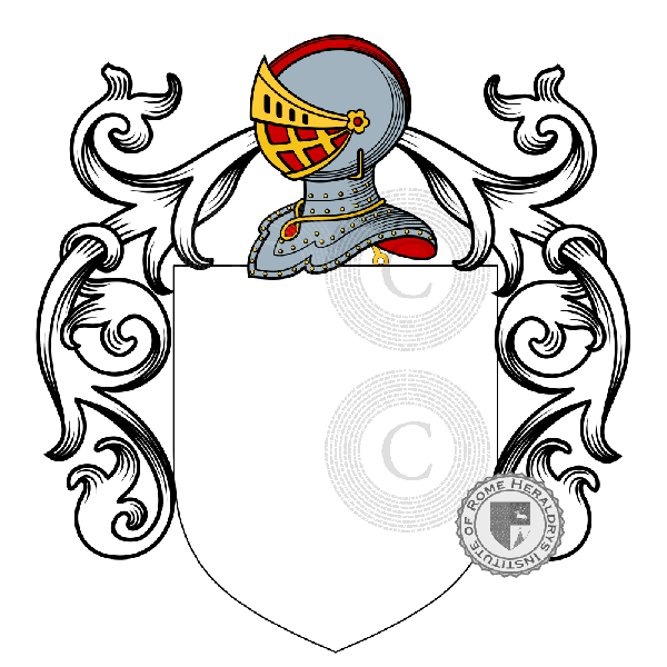 Coat of arms of family Albergo, Alberga