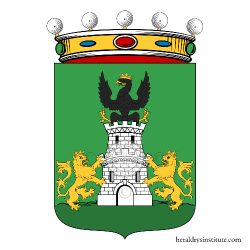 Coat of arms of family Carenza