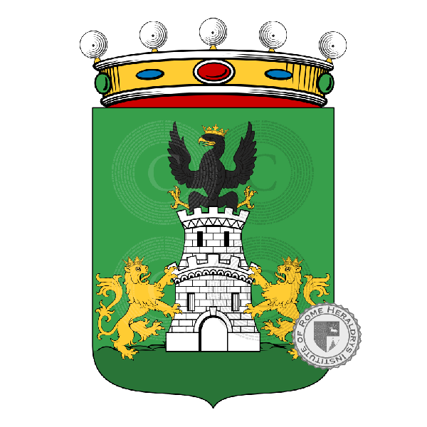 Escudo de la familia Carenza, Carensa