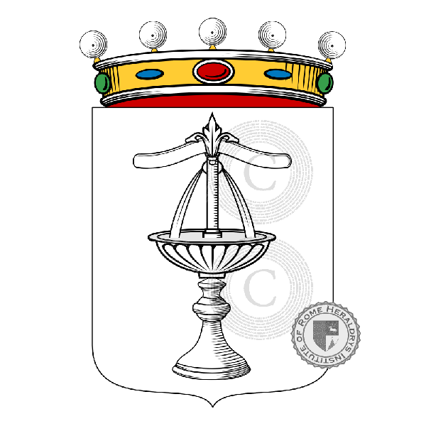 Coat of arms of family Degni