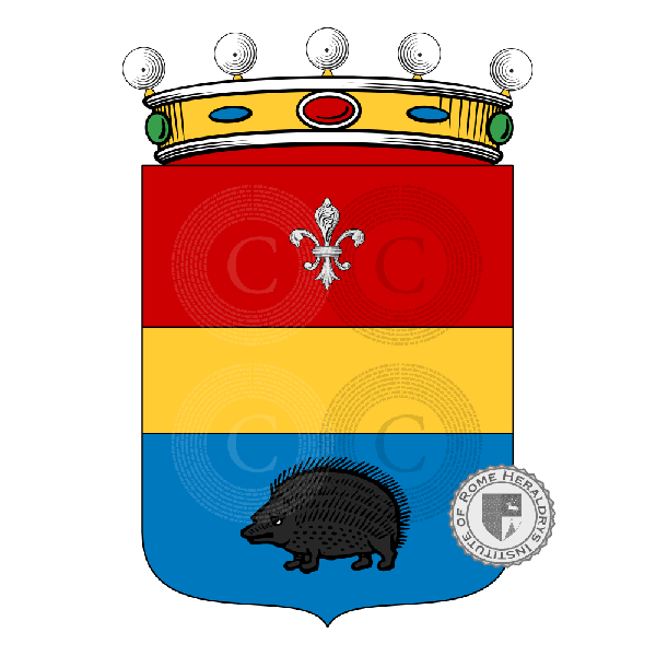Coat of arms of family Puca