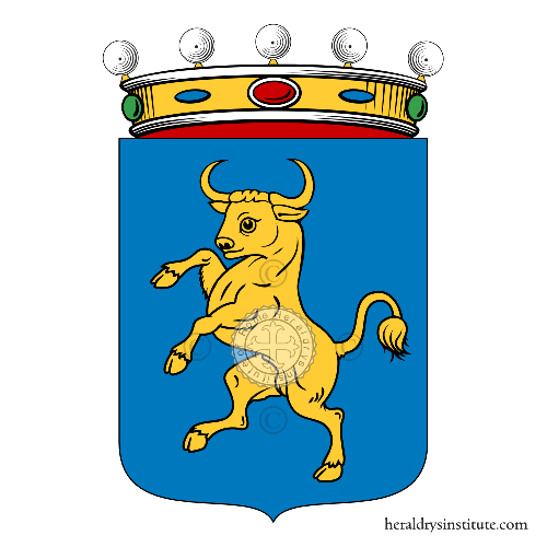 Coat of arms of family Buosi   ref: 885985