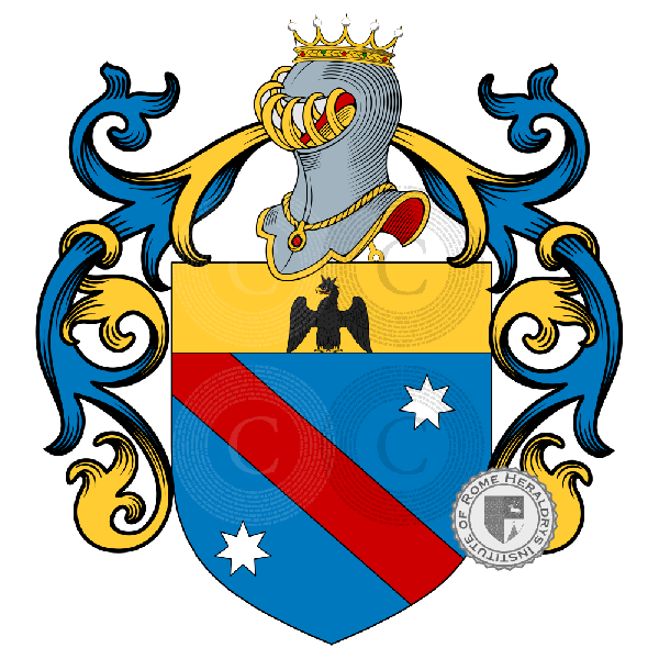 Coat of arms of family Bonde   ref: 885997