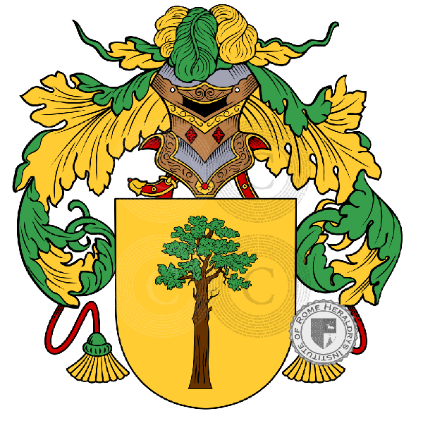 Coat of arms of family Oncina