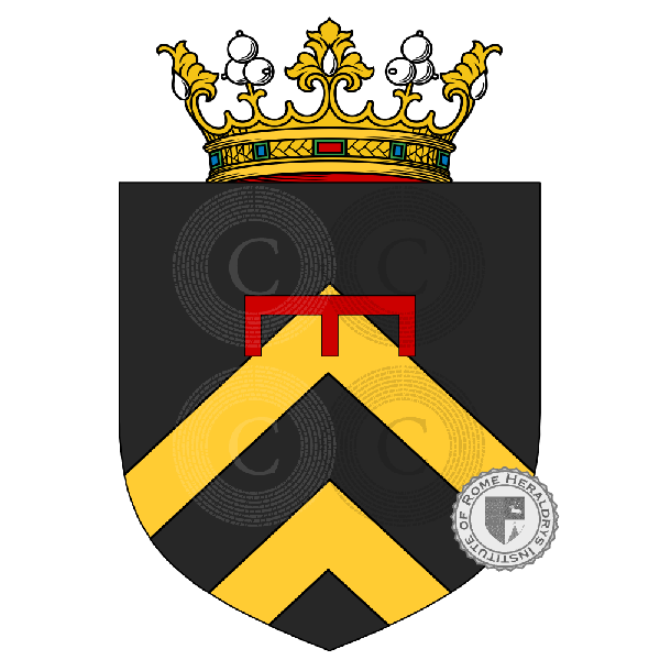 Coat of arms of family Tufo, Del Tufo