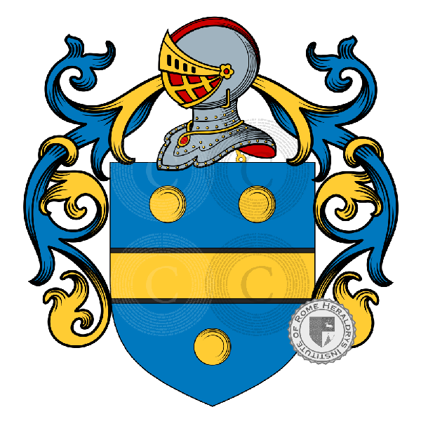 Coat of arms of family Ermoli