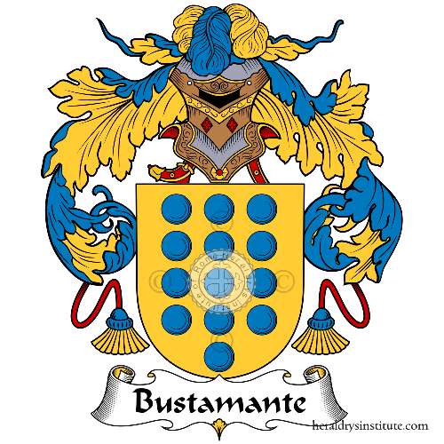 Coat of arms of family Bustamante   ref: 886084