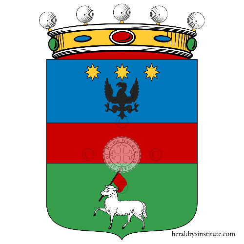 Wappen der Familie Pastorio
