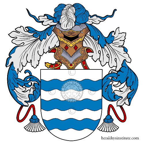 Coat of arms of family Santos