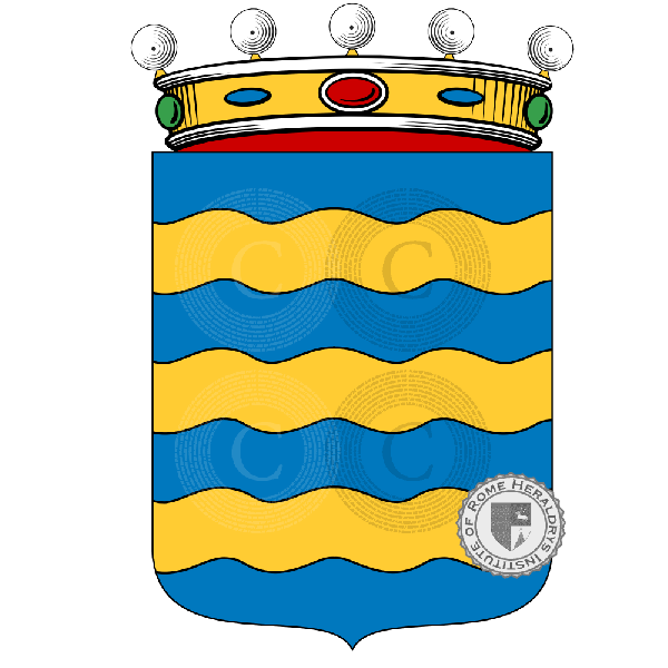 Coat of arms of family Badini