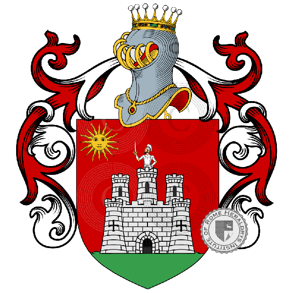 Coat of arms of family Morciano