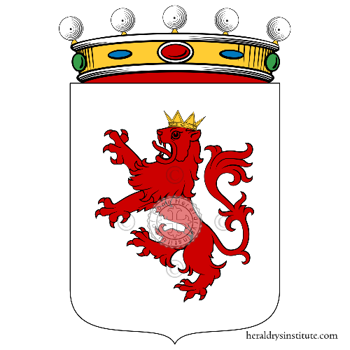 Coat of arms of family Calizzano