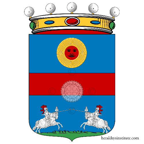 Coat of arms of family Contri