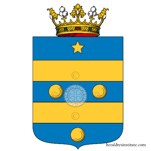 Coat of arms of family Ugo