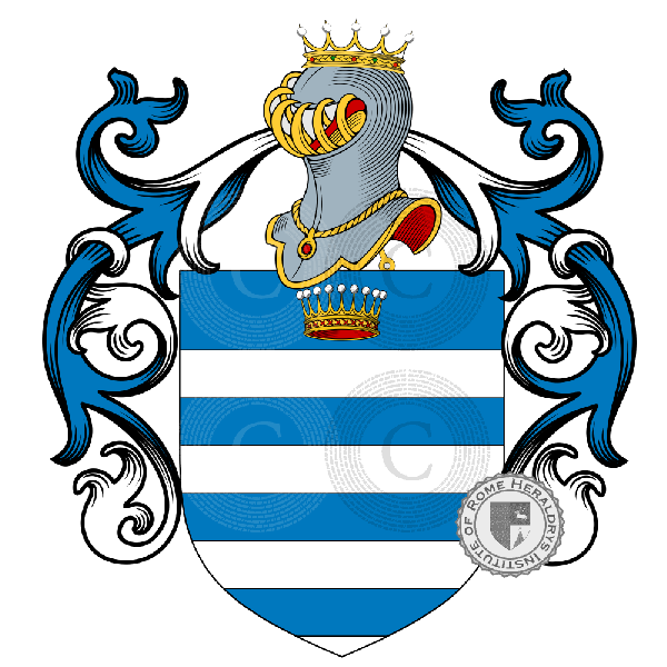 Coat of arms of family Loconte