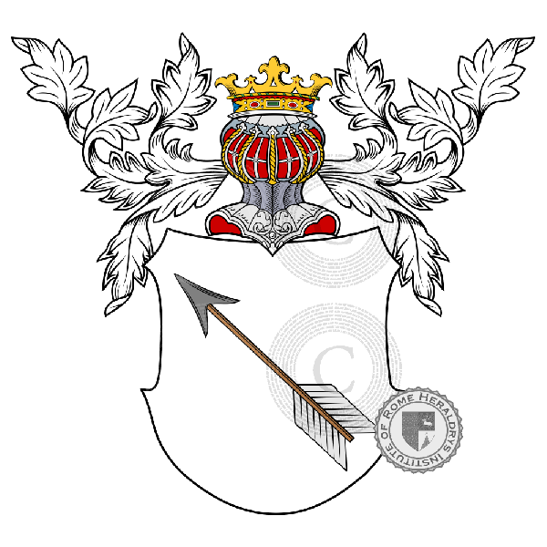 Coat of arms of family Trest