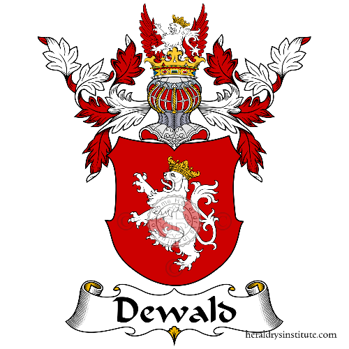 Coat of arms of family Von Dewald, Dewald