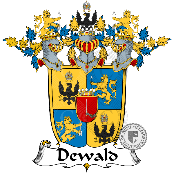 Coat of arms of family Dewald