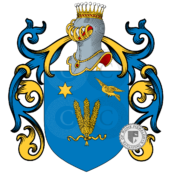 Coat of arms of family Panici