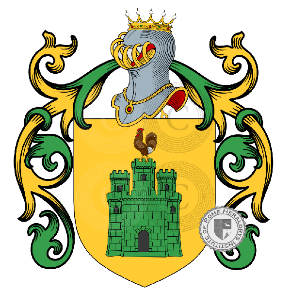 Coat of arms of family Anselmo