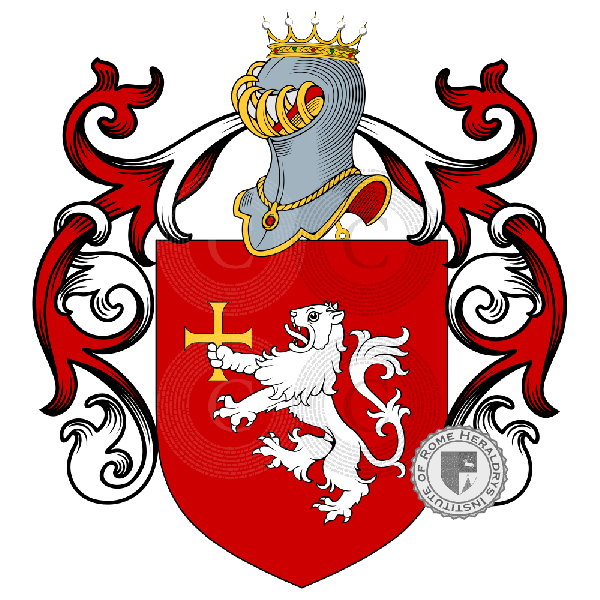 Coat of arms of family Legat