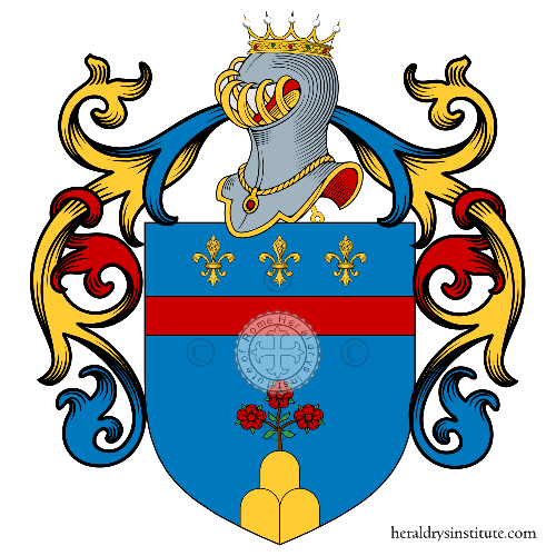 Coat of arms of family Legato