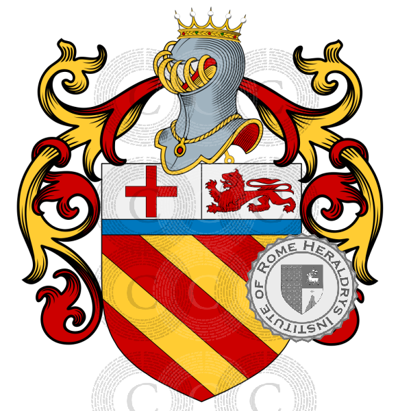 Wappen der Familie Saragoni