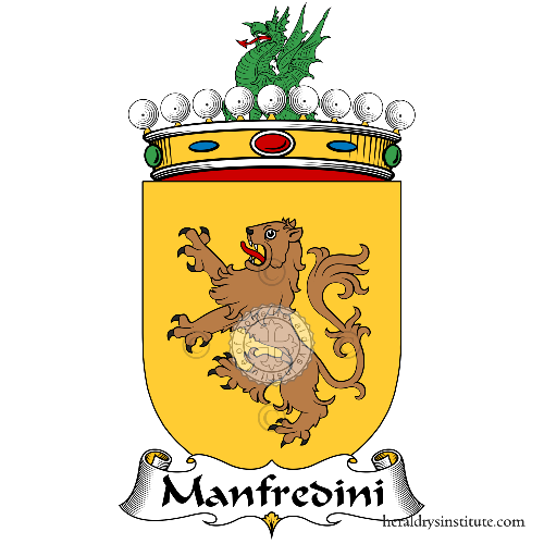 Escudo de la familia Manfredini
