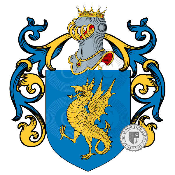 Coat of arms of family Boncompagno